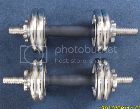 15kg Chrome Dumbbell Set Weight Fitness Strength Toning Ebay