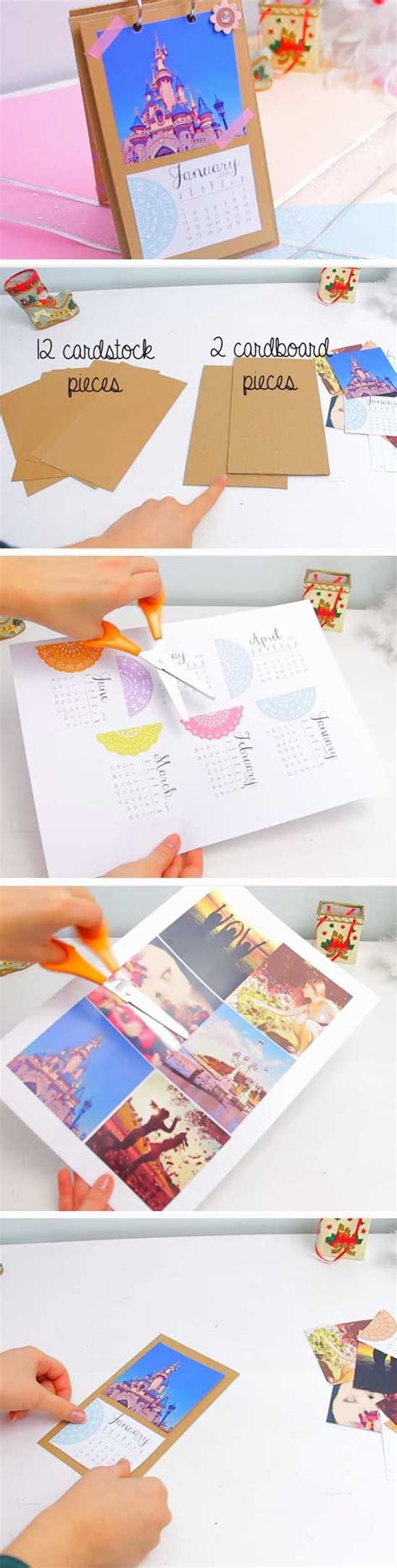 This christmas craft diy project can be accomplished by kids as well. Photo Calendar | Last Minute DIY Christmas Gifts for Mom ...
