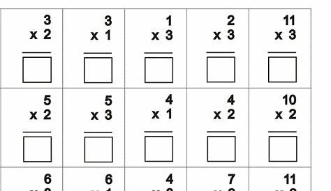 2 And 3 Multiplication Worksheets