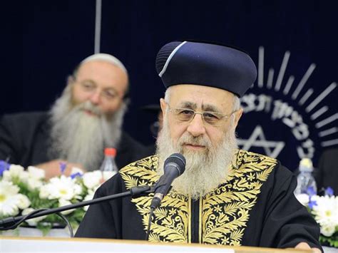 The Sephardic Chief Rabbi Must Go