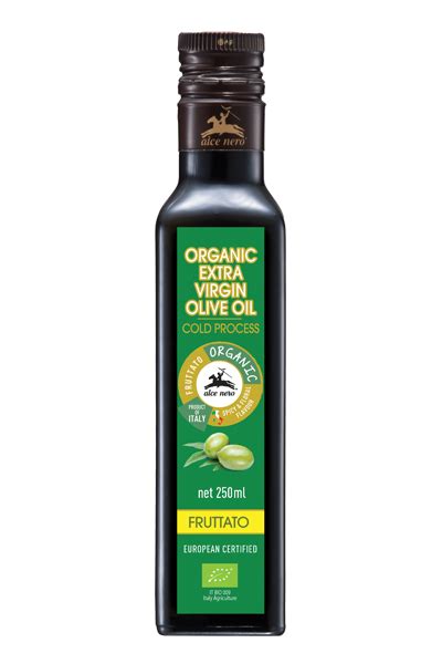Sourced only from their origin; Organic Extra Virgin Olive Oil Fruttato 250ml