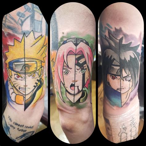 Got My Naruto Tattoo Today And Couldnt Be Happier Sasuke Is More