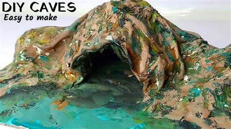 How To Make Caves For School Project Diy Caves Mini Caves For