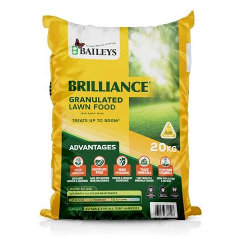 Best Lawn Food Brilliance Granulated Baileys Fertilisers