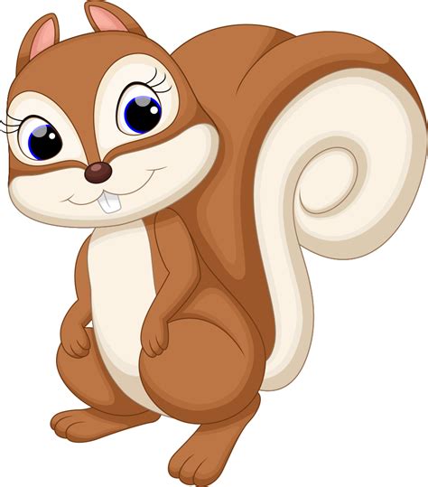 Download Cuteness Squirrel Illustration Cartoon Png Image High Quality