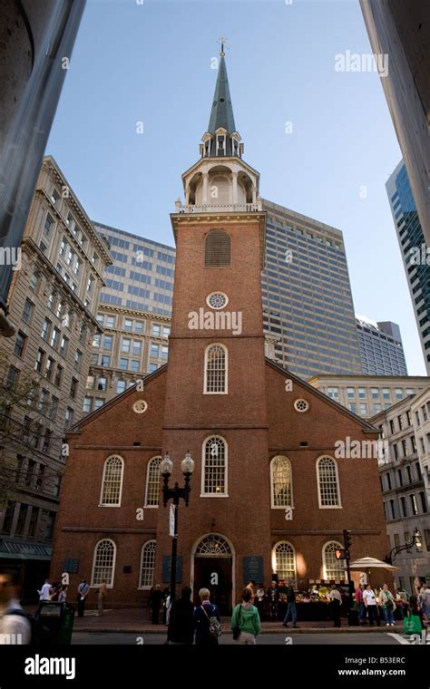 Old South Meeting House Boston High Resolution Stock Photography And