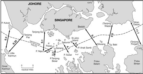 The Straits Of Malacca And Singapore A The Malacca Strait And B