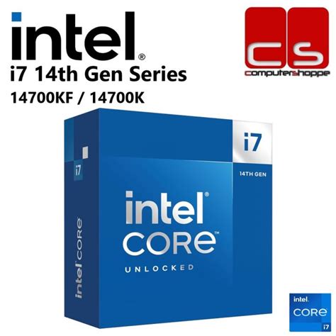 Intel I7 14th Gen Series Intel Core Processor I7 14700kf I7 14700k