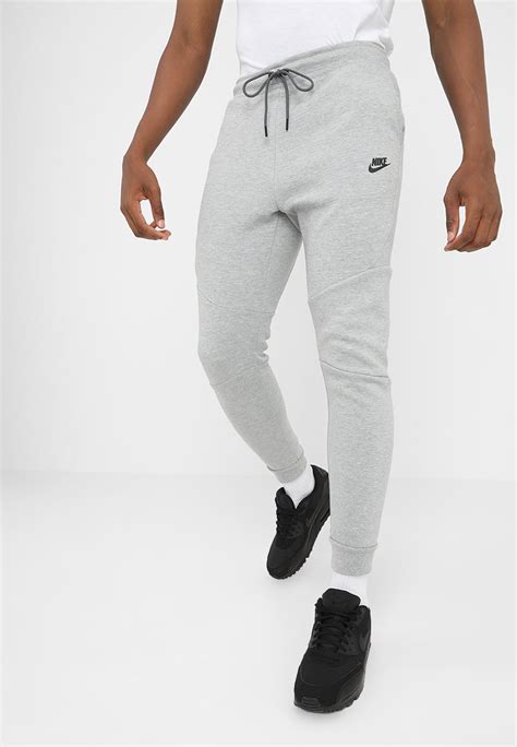 Nike Sportswear Tch Flc Jggr Tracksuit Bottoms Greymottled Grey