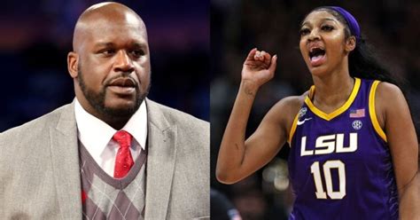 4x Nba Champion Shaquille O Neal Gets Envious Over Angel Reese S Successful Title Run In Lsu