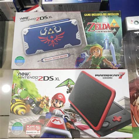 new 2ds xl hylian shield edition and mario kart 7 bundle out in southeast asia nintendosoup