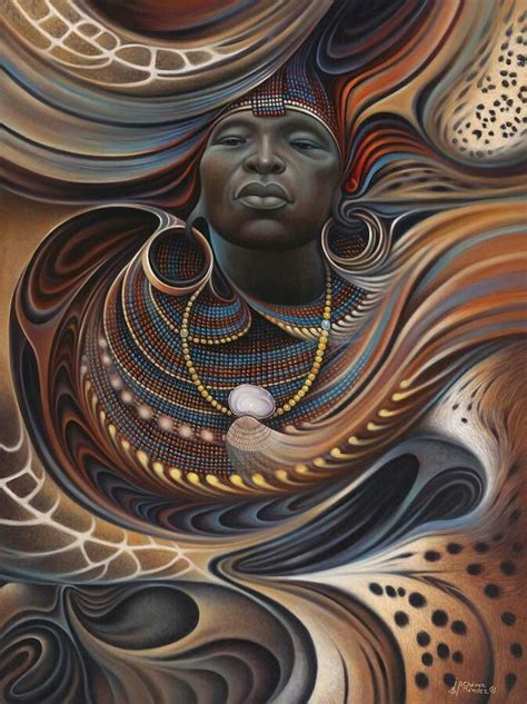 Powerful Artist Art Afro Afrique Art Bild Tattoos Black