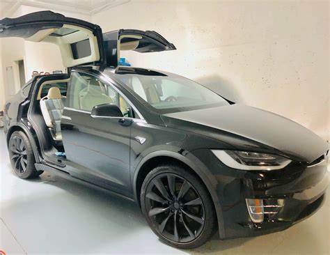 Tesla Model X Opti-Coat ceramic coating Vancouver by Gleamworks
