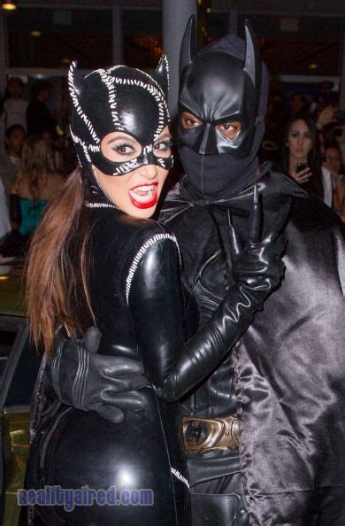 Kim Kardashian And Kanye West As Catwoman And Batman Best Celebrity