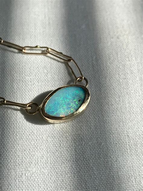 Boulder Opal Necklace 14k Pipn2