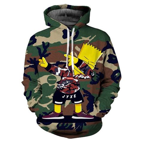 Bart Simpson Hoodie Dab Concept 45 00 Chill Hoodies Sweatshirts And Hoodies Hoodies Men