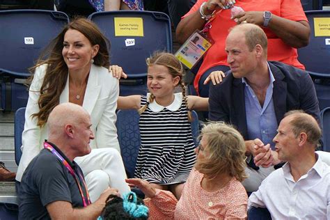 Princess Charlottes Day Out With Kate Middleton And Prince William Photos