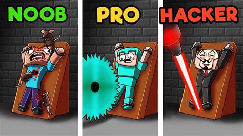 Minecraft 10 Ways To Kill A Noob Noob Vs Pro Vs Hacker Youtube