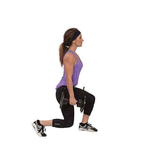 Lunges With Core Fitness Adjustable Dumbbells Improve Your Grip