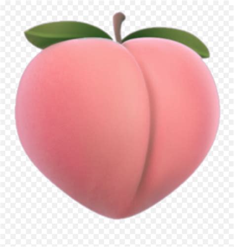 Png Peach Peachy Peachrmoji Emoji Ip Emoji Aesthetic Peach Png Apple Peach Emoji Free