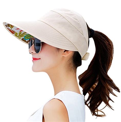 Hindawi Sun Hats For Women Wide Brim Uv Protection Sun Hat Summer Beach