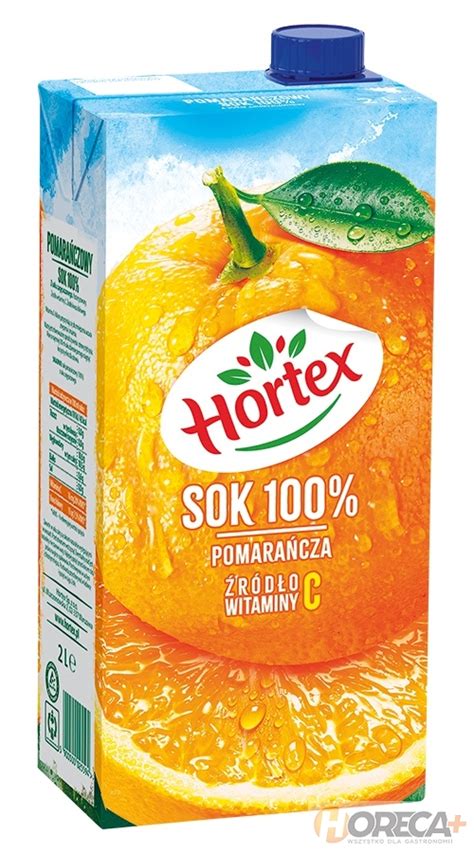 HORTEX sok pomarańcz 2L /6 szt/