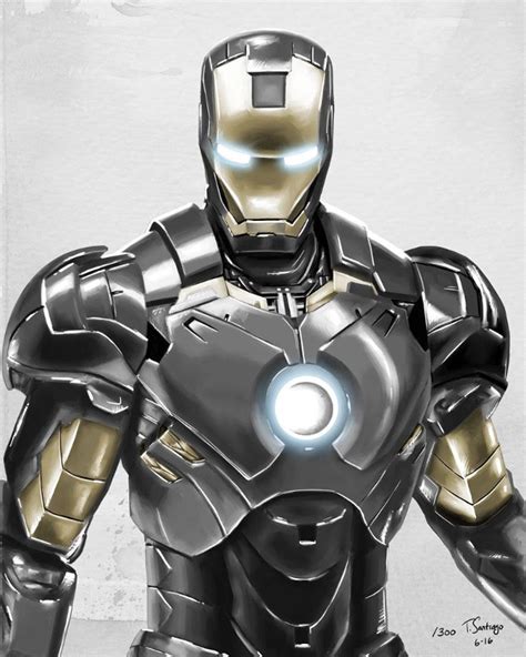 Iron Man — Tony Santiago Art