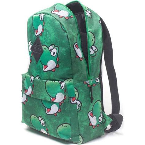 Nintendo Nintendo Backpack Yoshi Face Sublimation Print