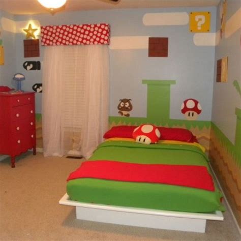 It's also a fun weekend project for you and your child to do together for some family the backdrop to nearly every super mario game is the sky. Mario bedroom. THIS is what my boys really want!! | Sala ...