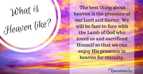 What is Heaven like? | GotQuestions.org