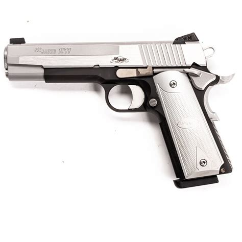 Sig Sauer Platinum Elite 1911 For Sale Used Very Good Condition