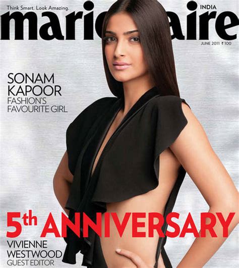 Sonam Kapoor Marie Claire Magazine