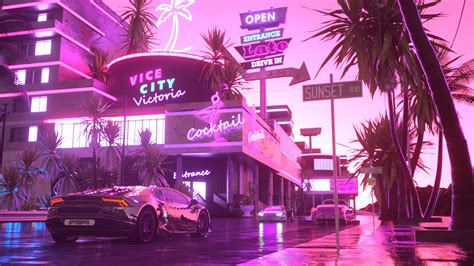 GTA Vice City 4K Wallpapers Top Free GTA Vice City 4K Backgrounds