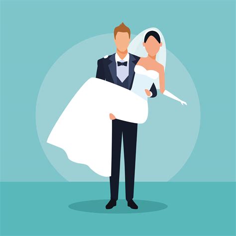 Wedding Couple Cartoon