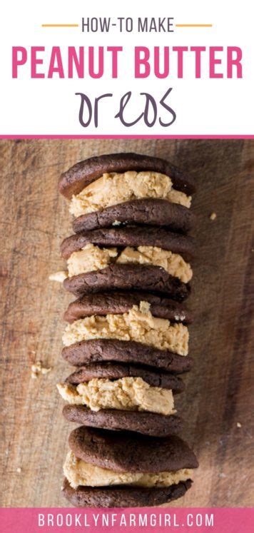 Homemade Peanut Butter Oreos Brooklyn Farm Girl