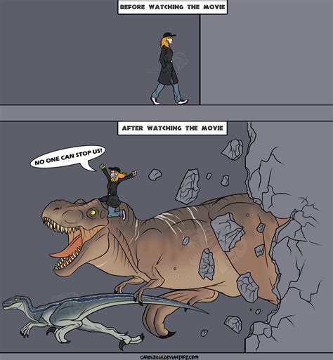 Jurassic World The Experience By Carolzilla On Deviantart In