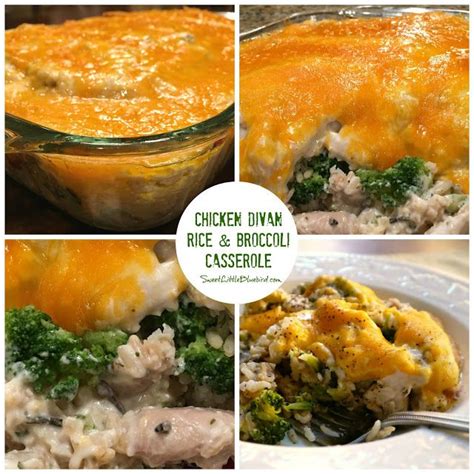 Recipe courtesy of nancy fuller. Chicken Divan Rice and Broccoli Casserole ~ Comfort Food ...