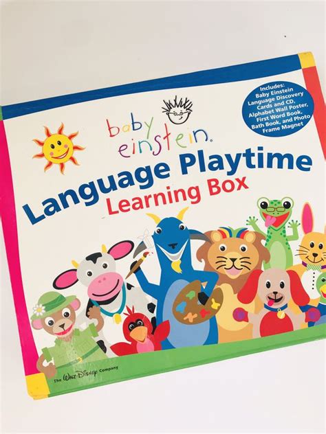 Baby Einstein Language Playtime Learning Box For Sale In San Carlos Ca