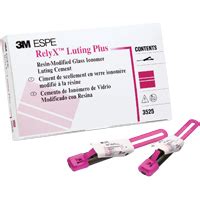 RelyX Luting Plus Trial Kit REFILL CEMENT , 2/PACK 3M ESPE 3525