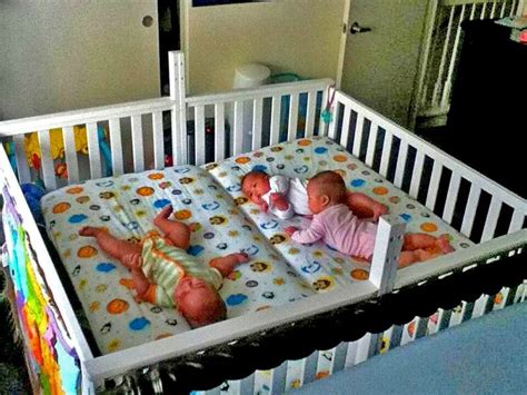 Twin Baby Cribs And Tender Babyhood Twin Baby Beds Twin Baby Rooms
