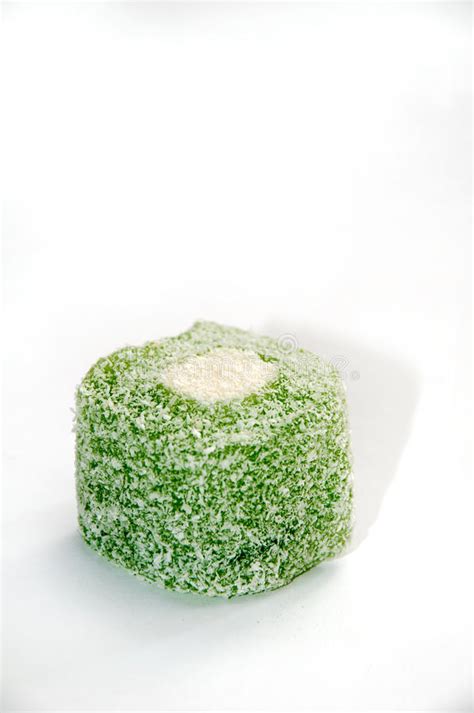 Green Turkish Delight On The White Background Stock Photo Image Of