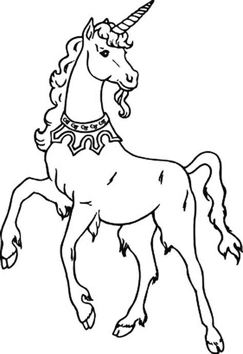 Desene De Colorat Cu Unicorni Cute Unicorn Intorcand Capul Planse De