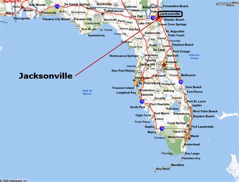 Florida Map And Florida Satellite Image
