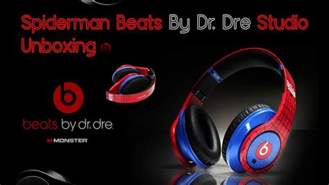 Limited Edition Spiderman Beats By Dr Dre Studio