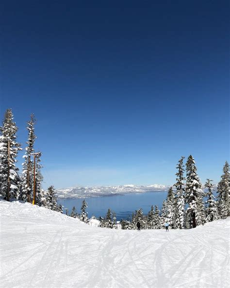 Skiing In Lake Tahoe Overview And Map Of Lake Tahoe Ski Resorts