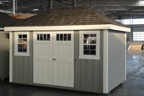 New England Classic T1 11 Hip Roof Shed Lancaster County Barns