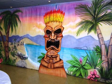 Or choose from retro hawaiian gifts with hula and surfing theme from our inventory of surf signs. diy hawaiian stage decorations - Google Search | Large ...
