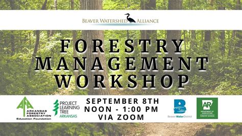 2021 Alliance Forestry Management Workshop Youtube
