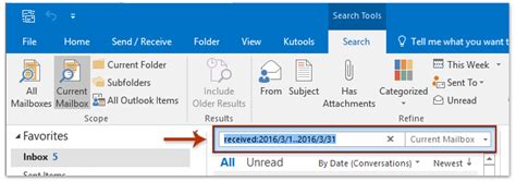 How To Search Outlook By Date