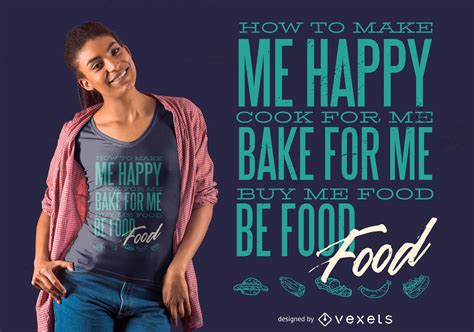 Love Food T Shirt Design Vector Download